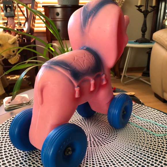 COPY - 1960’s Circus Elephant Pull Toy - Picture 4 of 4